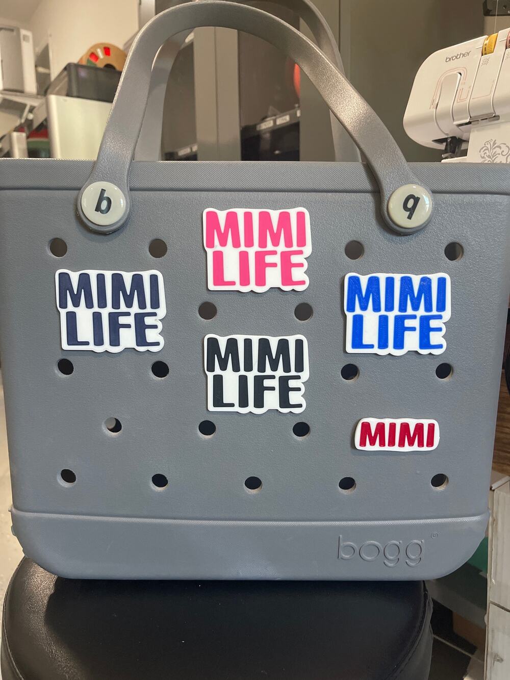 Lot of 5 Slightly Imperfect Mimi Life Bogg Bag Charms